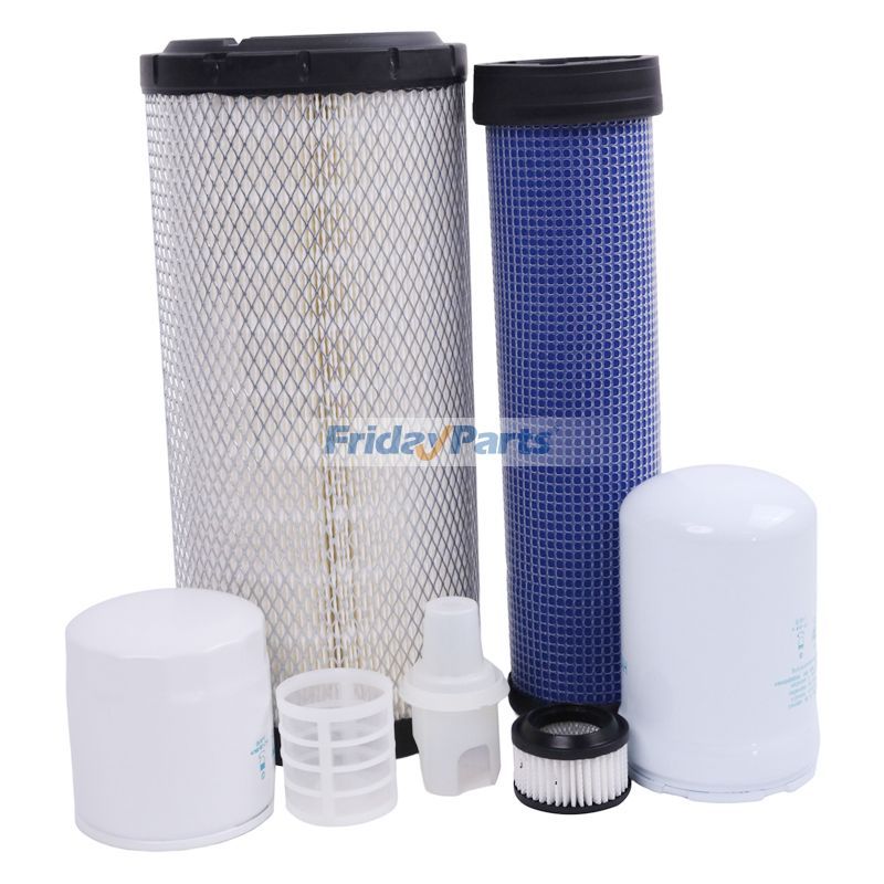 Maintenance Filter Kit for Kubota Engine V3800-TIEF4 Loader SVL95-2S