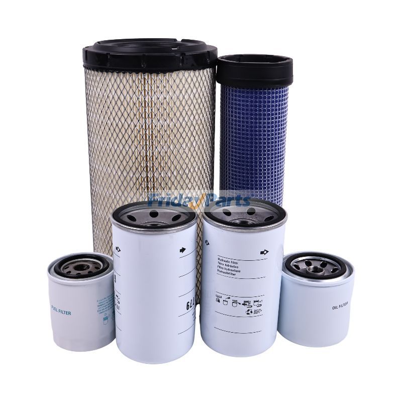 Maintenance Filter Kit for Kubota Engine V3800DI-T Tractor M8540 M9540