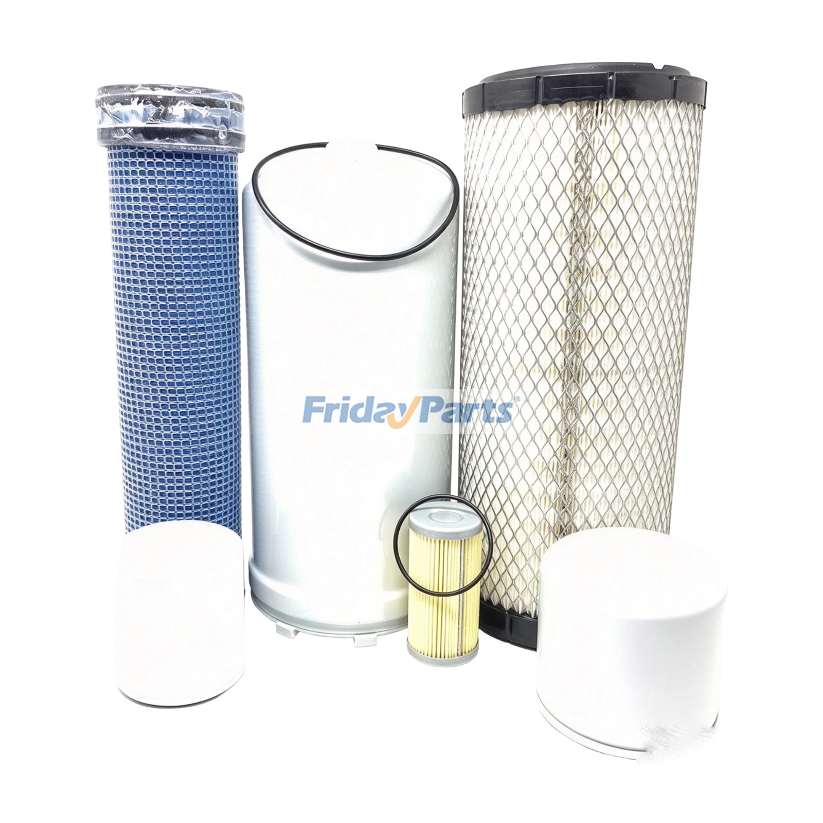 Wartungsfilter-Kit für Kubota-Bagger KX080-3