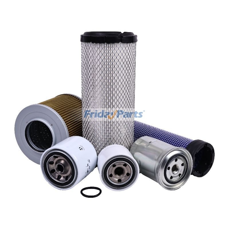 Kit de filtre d'entretien pour excavatrice Kubota U45 U55 U55-4pourPour KUBOTA