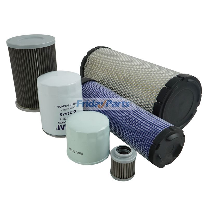 Excavator Maintenance Filter Kit Mini