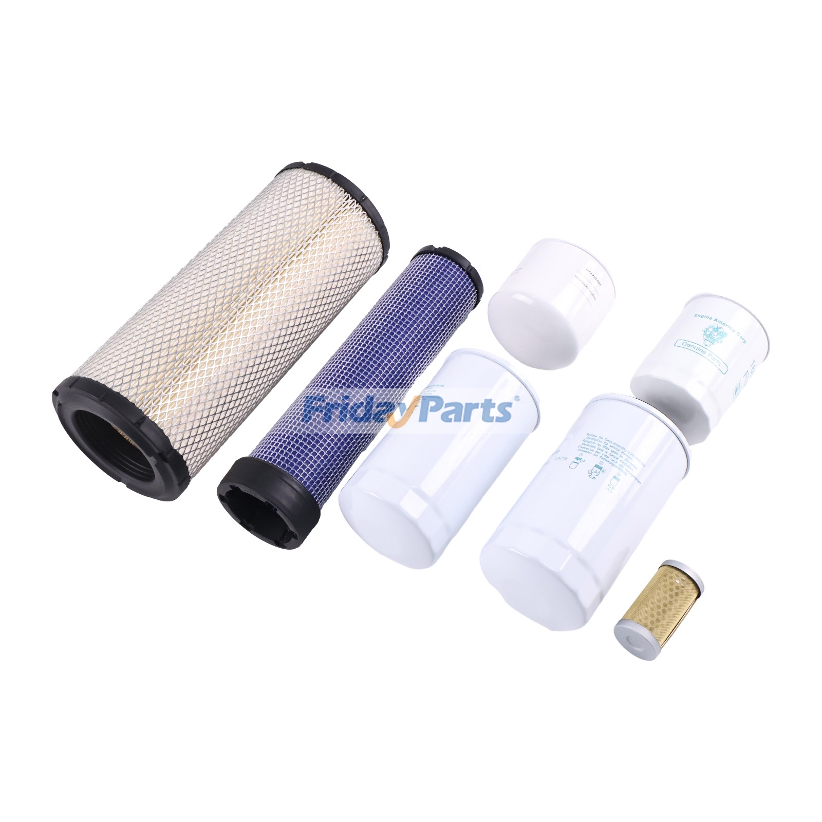 Kit de filtros de mantenimiento para tractor Kubota M6800 Para KUBOTA