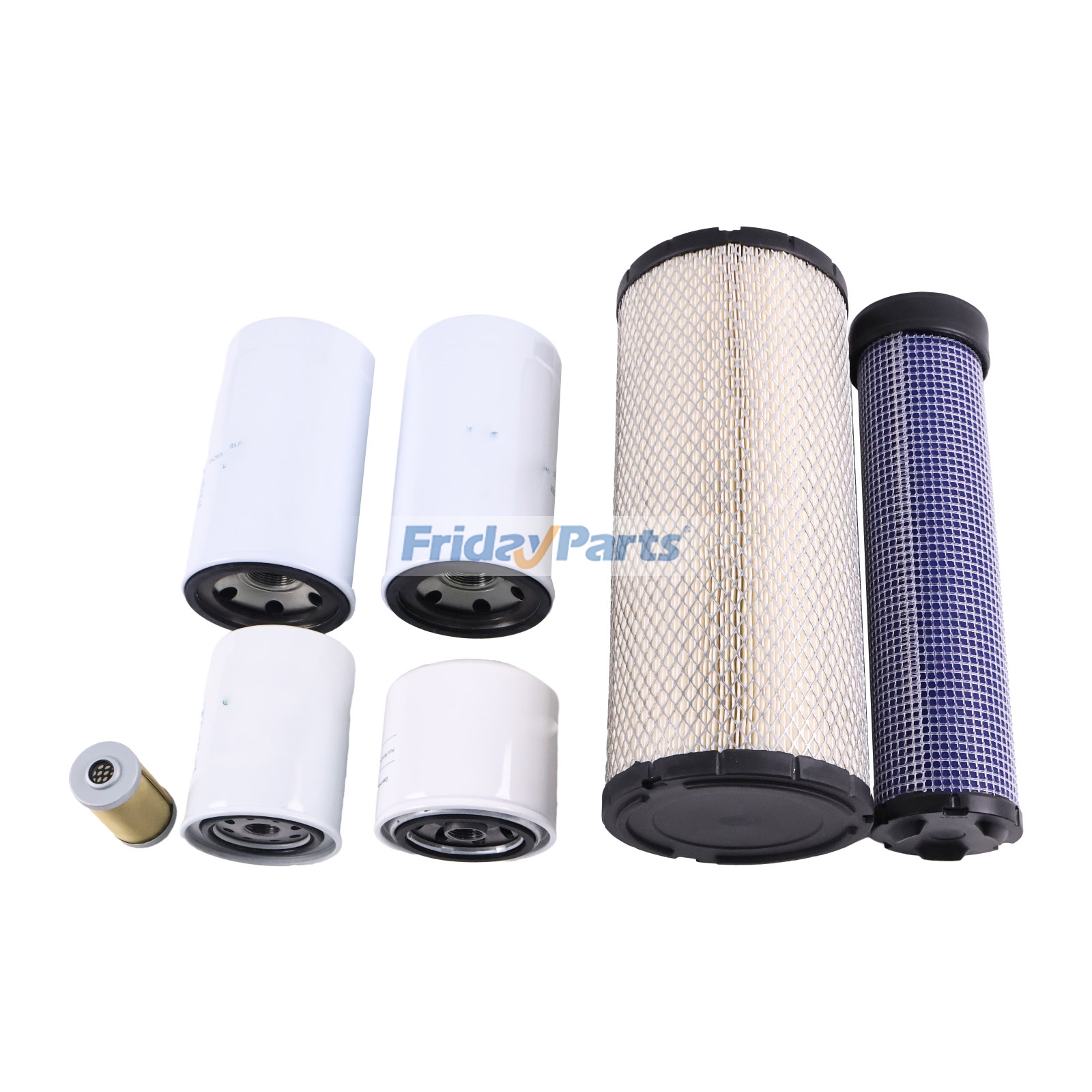 Kit de filtros de mantenimiento para tractor Kubota M6800