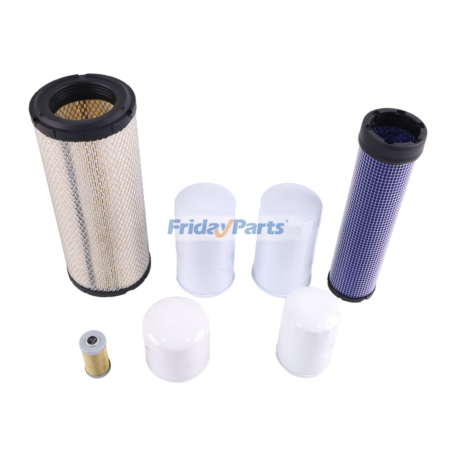 Kit de filtros de mantenimiento para tractor Kubota M6800 para Tractor Para KUBOTA FridayParts