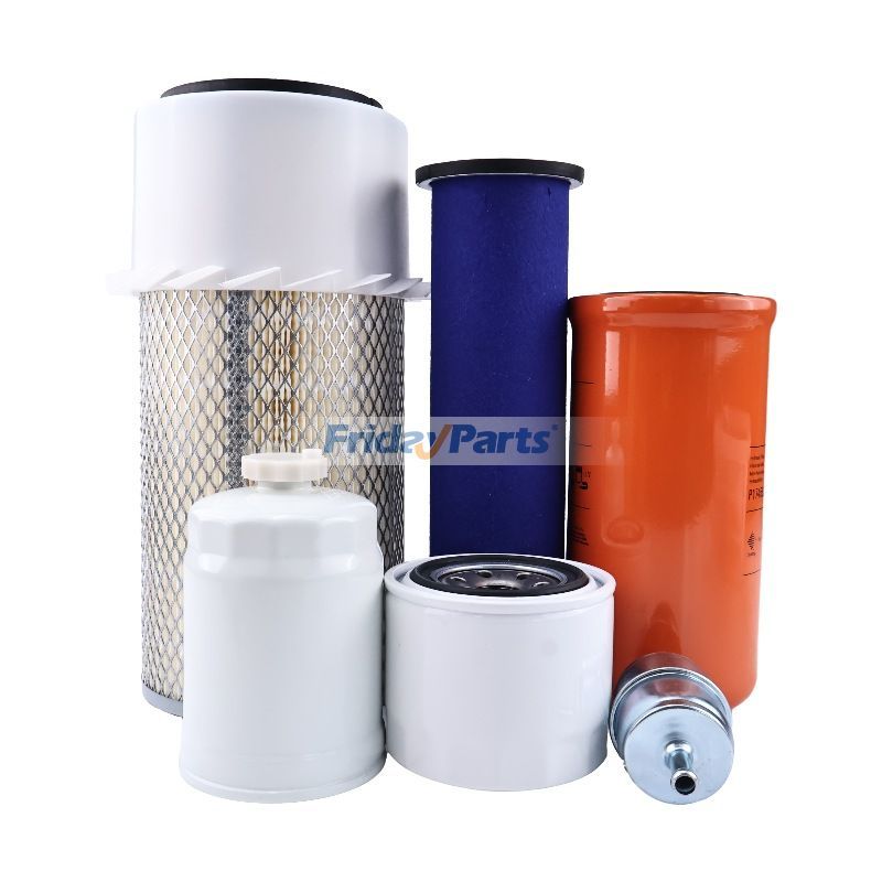 Kit de filtre d'entretien pour chargeuse compacte New Holland LX665