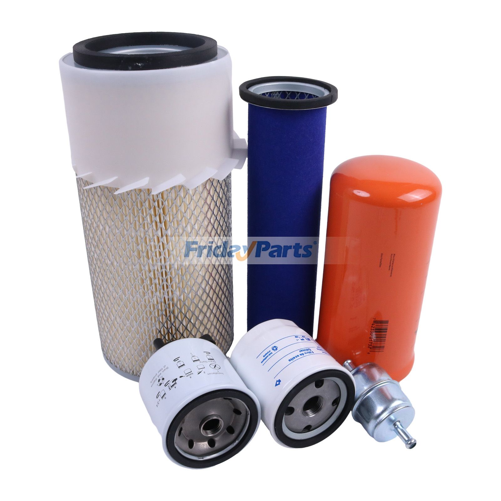 Maintenance Filter Kit for New Holland Skid Loader LS140 LS150 LS160 LS170 LX465 LX485 LX565 LX665