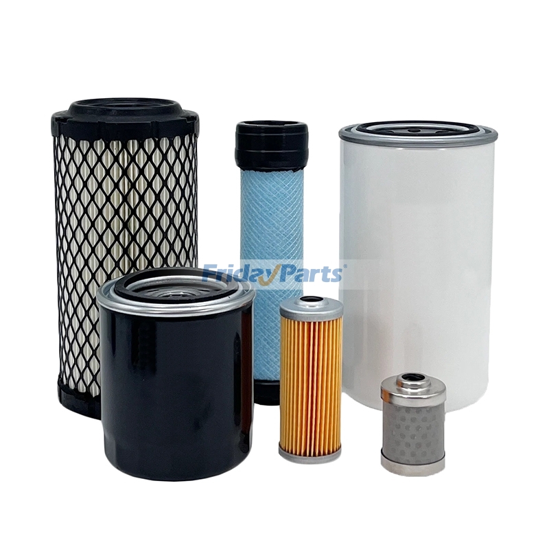Maintenance Filter Kit for Takeuchi Excavator TB016