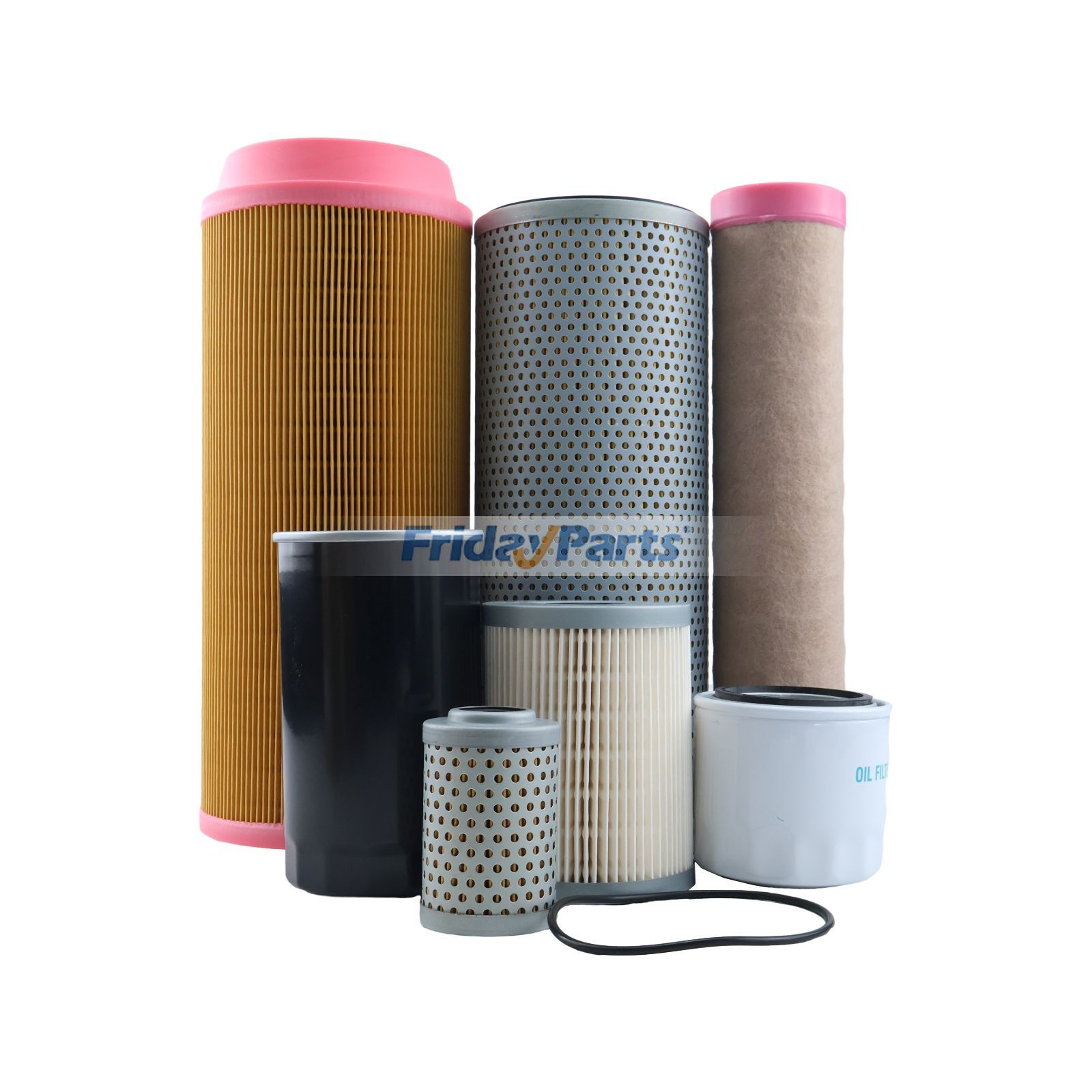 Wartungsfiltersatz für Takeuchi-Bagger TB260 mit Yanmar-Motor 4TNV84Tfür Für Takeuchi