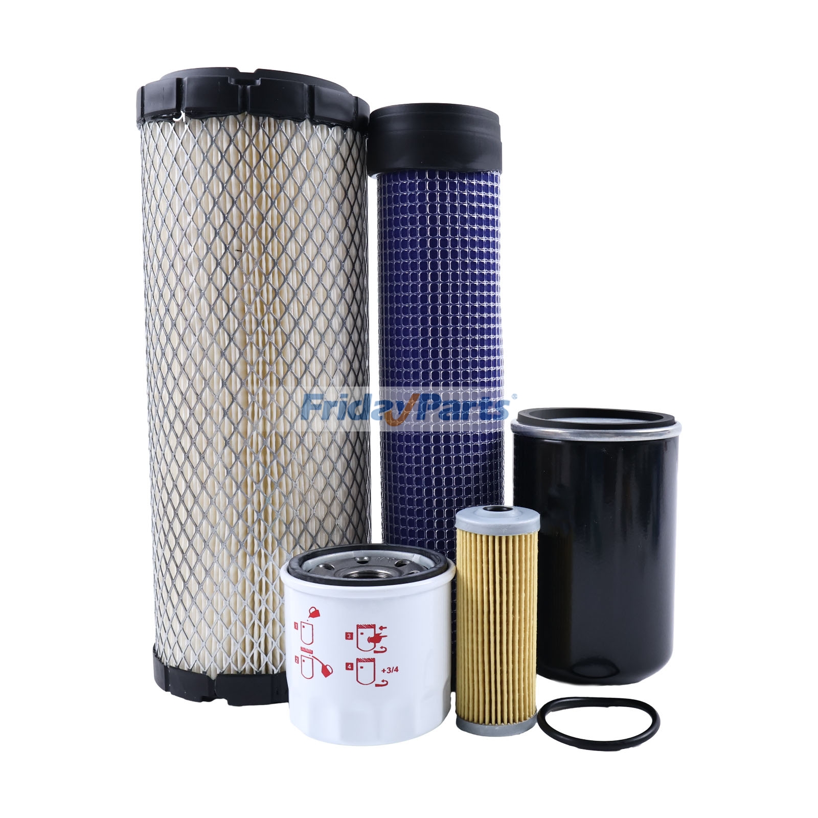 Maintenance Filter Kit for Yanmar Compact Utility Tractor SA221