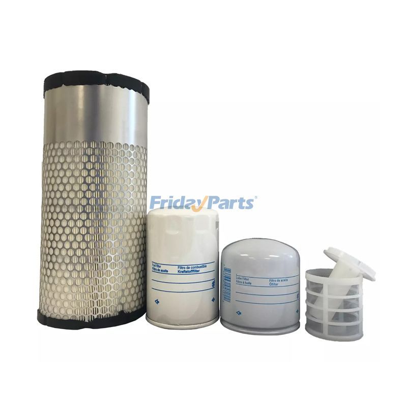 Wartungsfiltersatz für Yanmar-Motor 3TNV88F Bagger VIO35-6