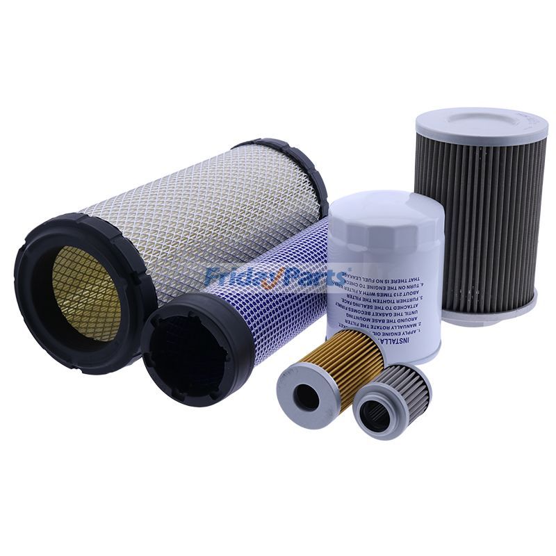 Compre Kit de filtro de manutenção para mini escavadeira Kubota KX121-3 na FridayParts
