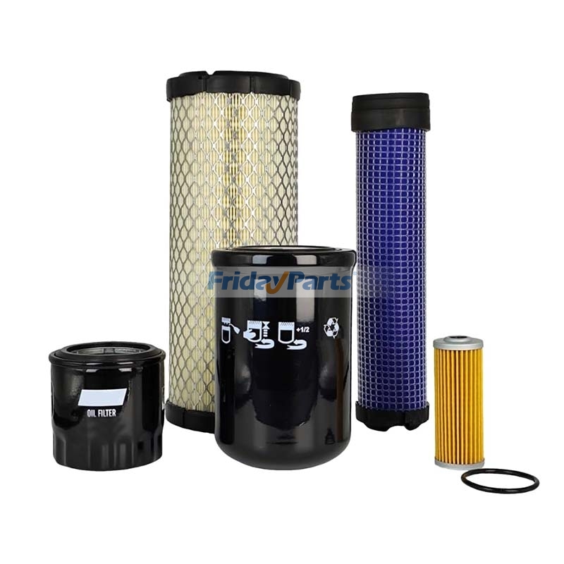Maintenance Filter Kit M806419 LVA10419 M131803 MIU804763 M131802 for John Deere Compact Utility Tractor 4200 4300 4400