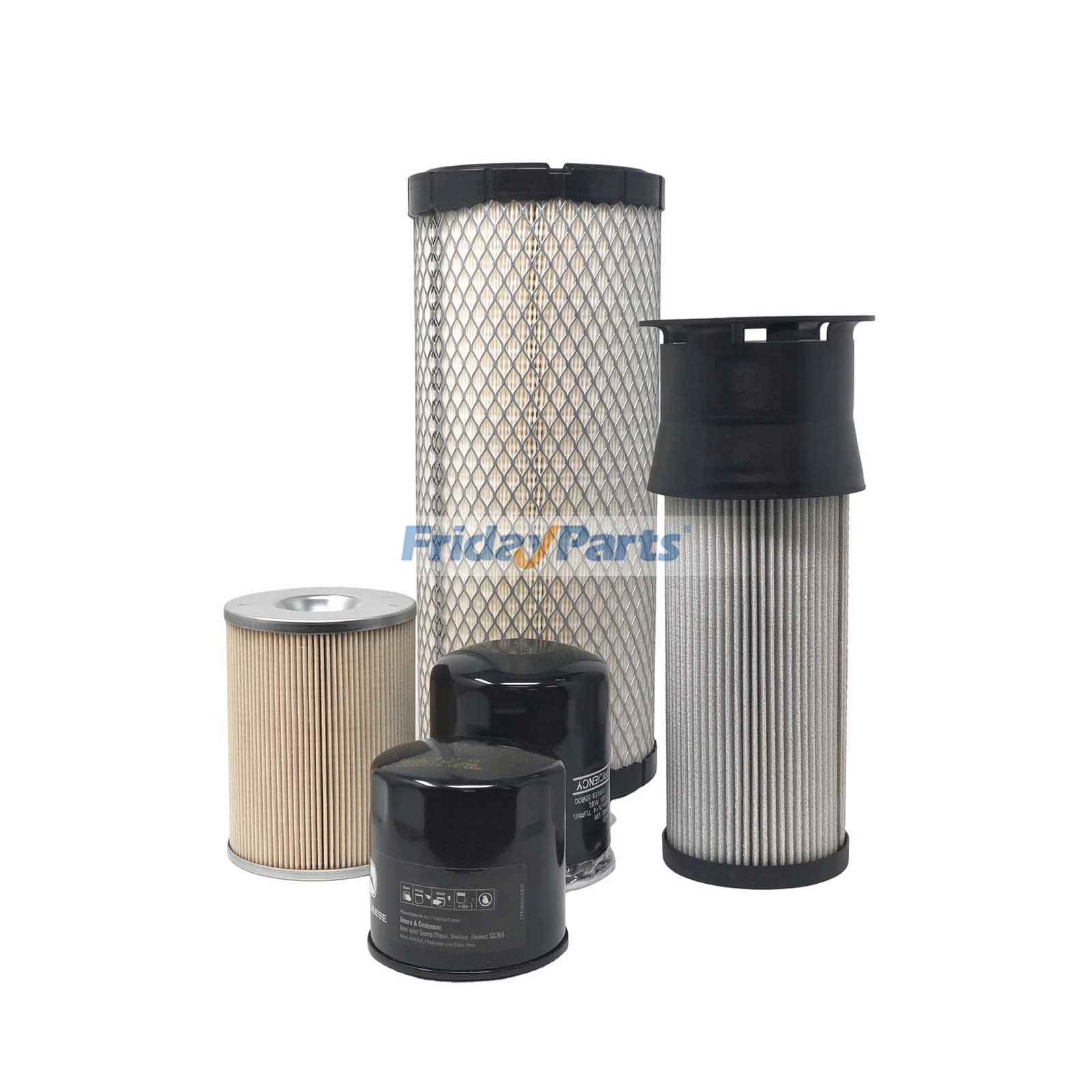 Wartungsfilter-Kit TA25768 für John Deere Kompakttraktoren 3033R, 3039R und 3046R