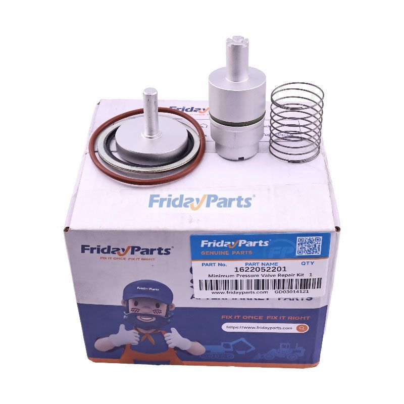 アトラスコプコ エアコンプレッサー用最小圧力バルブ修理キット 1622052201