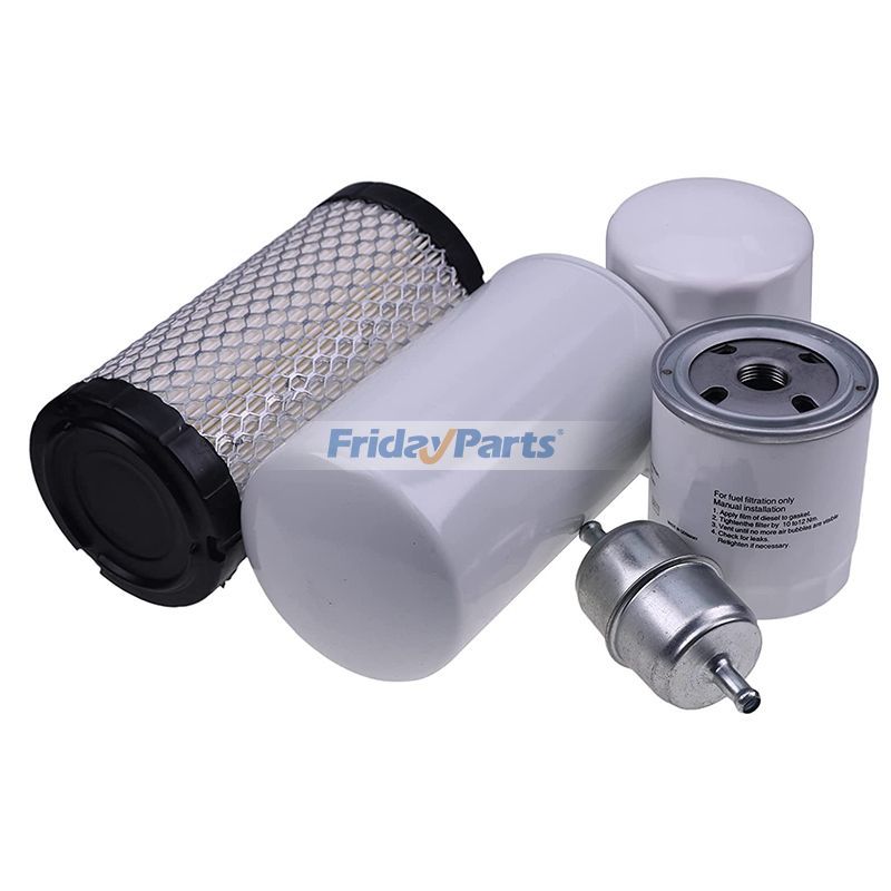 Kit de filtro de servicio de mantenimiento 14051-7020 T2555-38031 T2555-38021 T2555-55411 11013-7029 para Kioti Compact Tactor CS2210 CS2410 CS2510 SUB