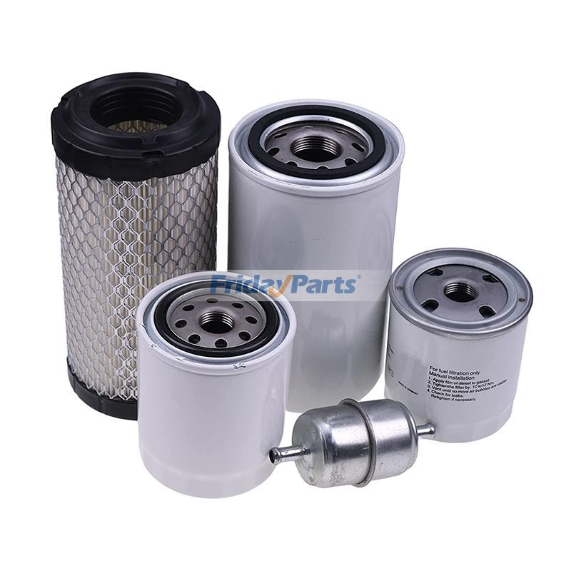 Kit de filtre de service d'entretien Compact Tactorpour Tracteur