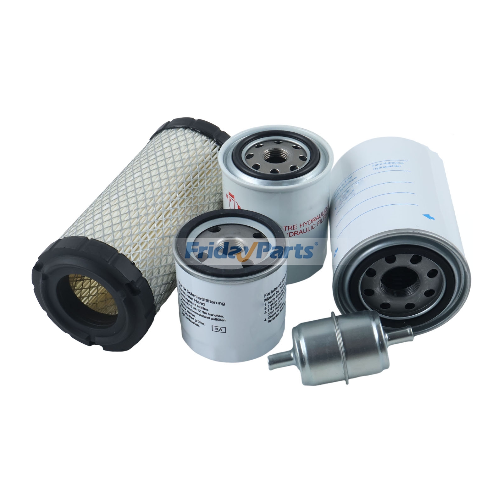 Maintenance Service Filter Kit 14051-7020 T2555-38031 T2555-38021 T2555-55411 11013-7029 for Kioti Compact Tactor CS2210 CS2410 CS2510 SUB