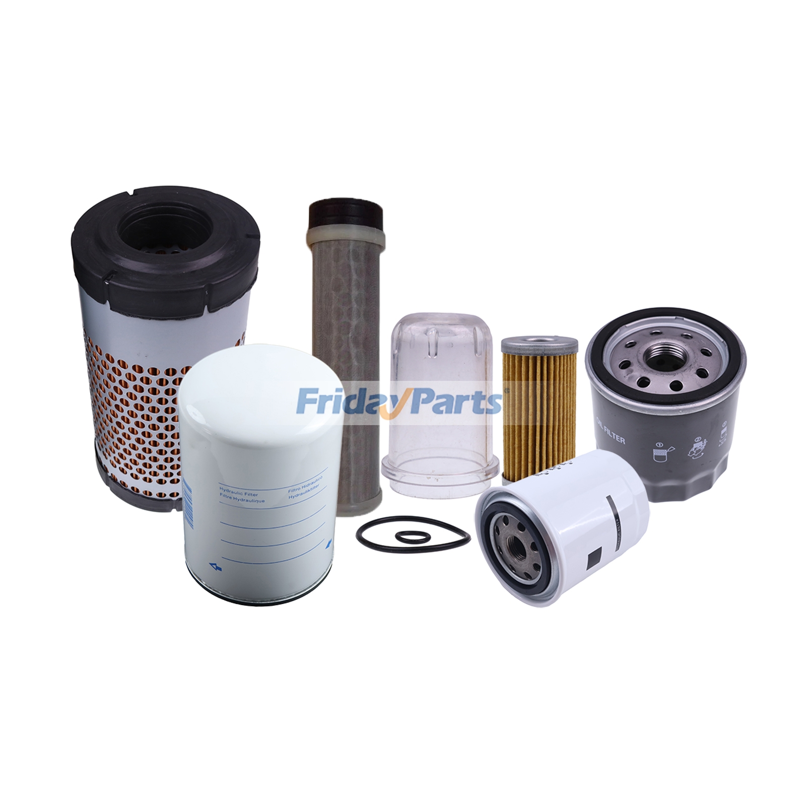 Maintenance Service Filter Kit for New Holland Tractor TC18 TC21 TC21DHST