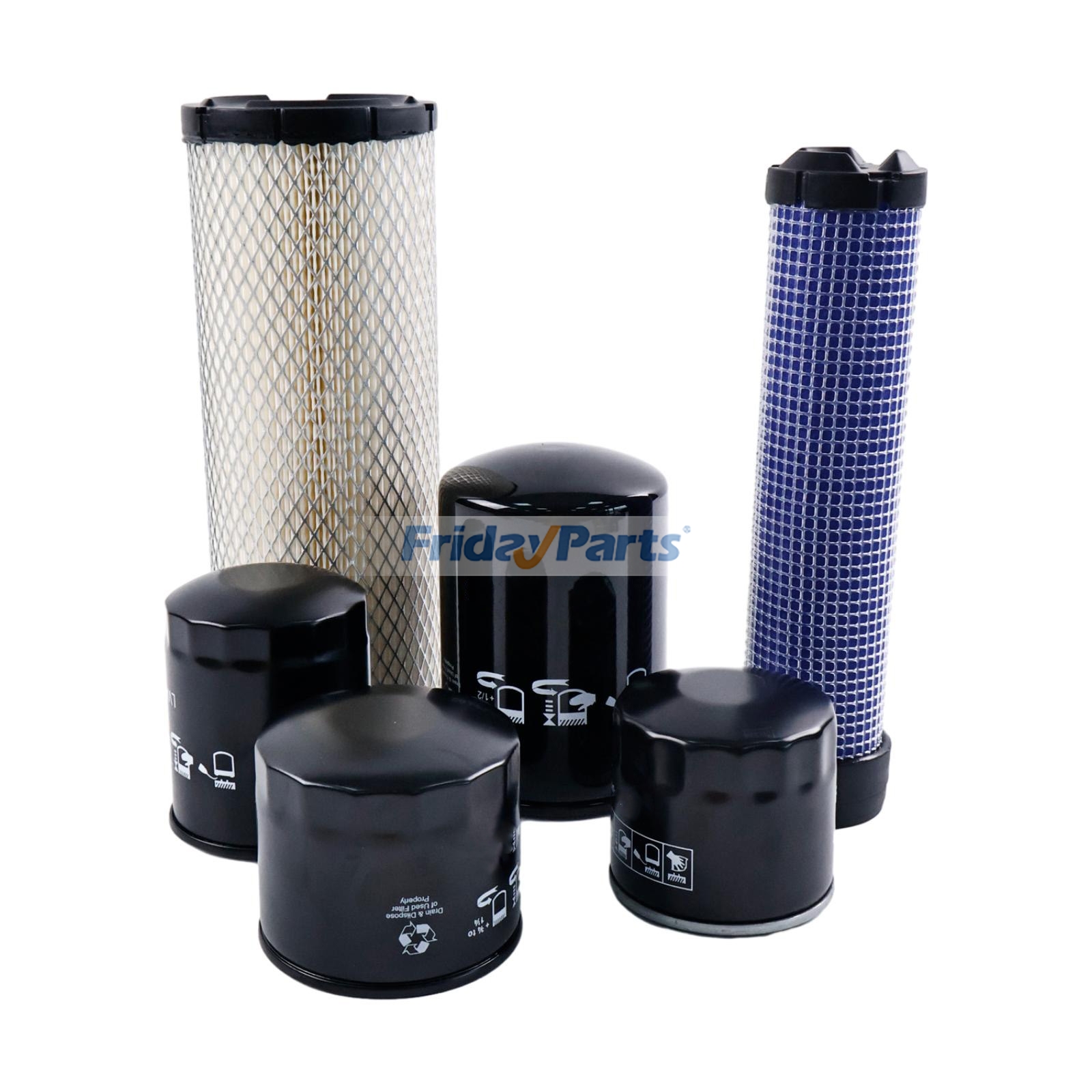 Kit de filtre pour service d'entretienpour Moteur,Tracteur