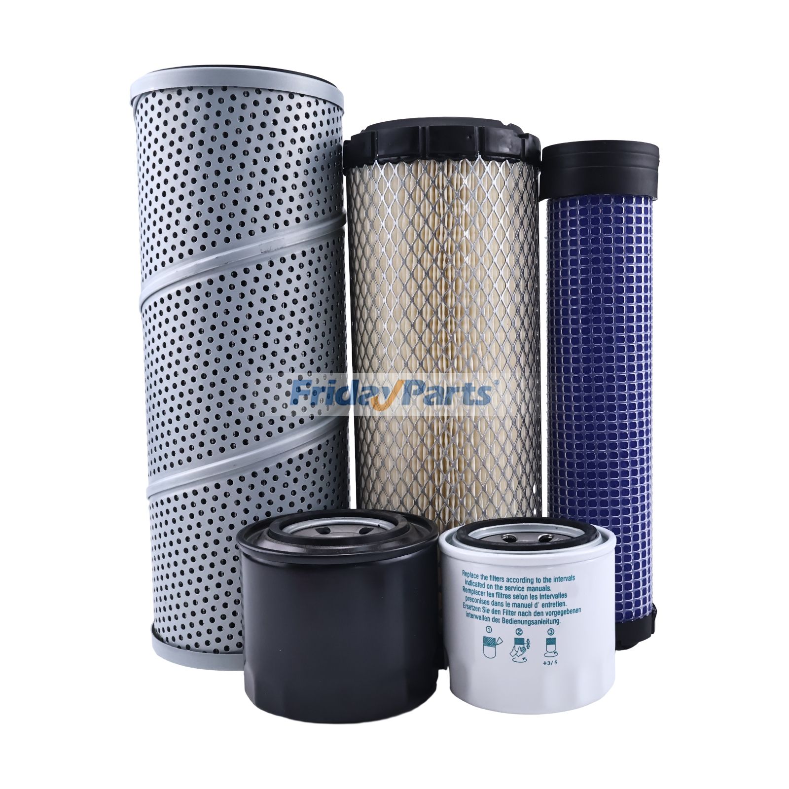 Maintenance Filter Kit for Takeuchi Compact Excavator TB230