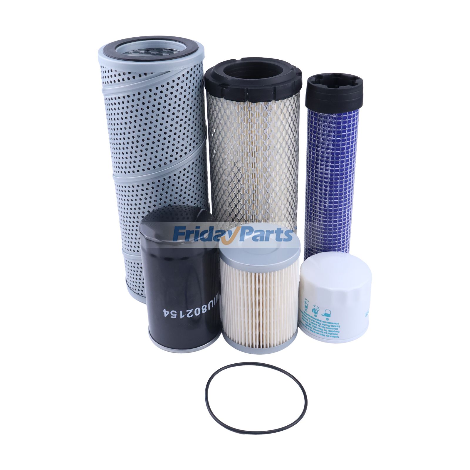 Wartungsfiltersatz für Takeuchi-Kompaktbagger TB240 Tier 4