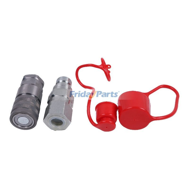 Male & Female Flat Face Coupler Kit in Stock in China,USA