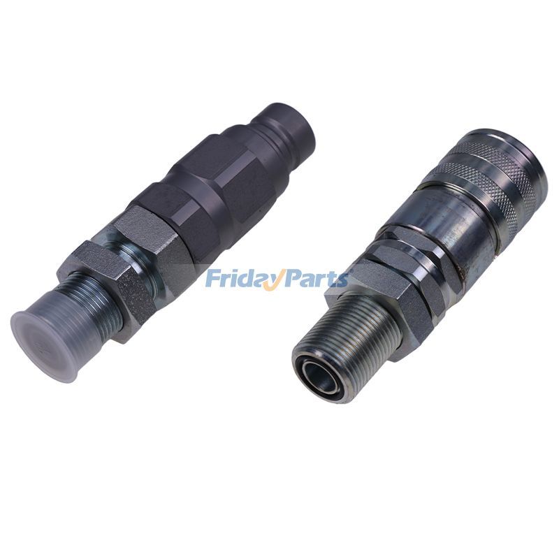 Male & Female Flat Face Coupler Kiterpillar CAT for Loader