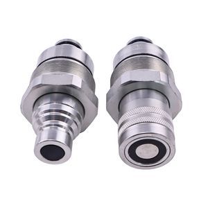 オス&メス フラットフェイス カプラー キット 7246799 7246802 ボブキャット E32 E34 E35 E42 E45 E50 E55 用