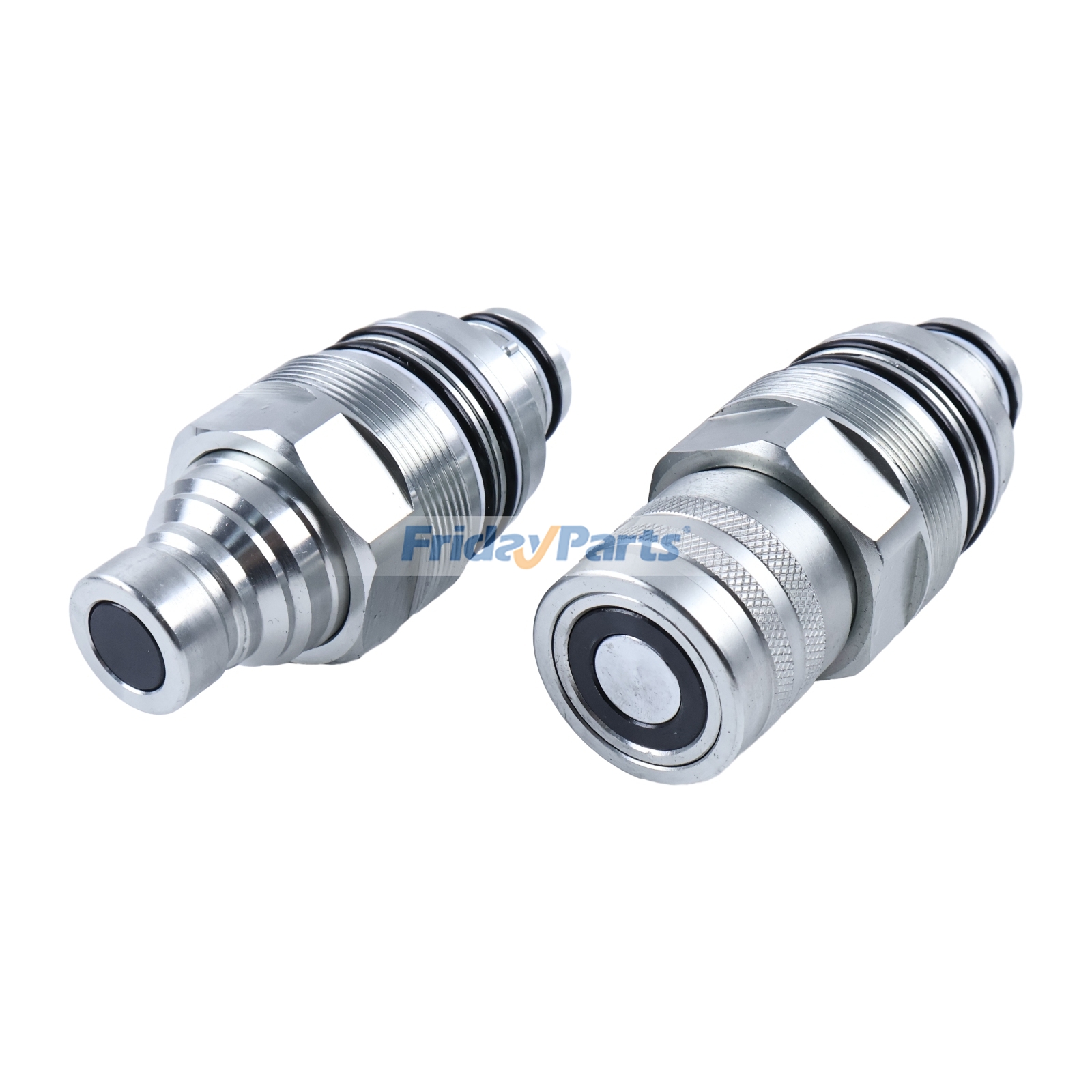  Male & Female Flat Face Coupler Kit For New Holland