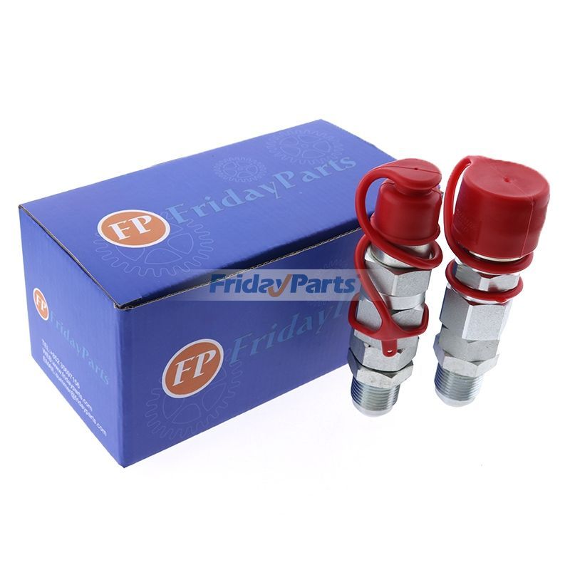 John Deere 110 210 310 315 320 410 310G 318D 324J 710J 用 オス & メス フラット フェイス カプラ キット AT312876 KV11305