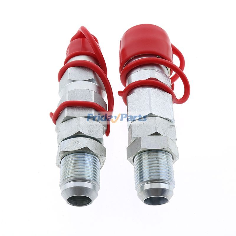 JOHN DEERE用用John Deere 110 210 310 315 320 410 310G 318D 324J 710J 用 オス & メス フラット フェイス カプラ キット AT312876 KV11305