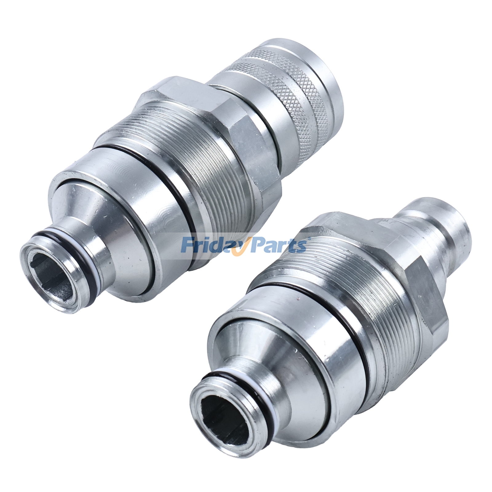 Loader Male & Female Flat Face Coupler Kit