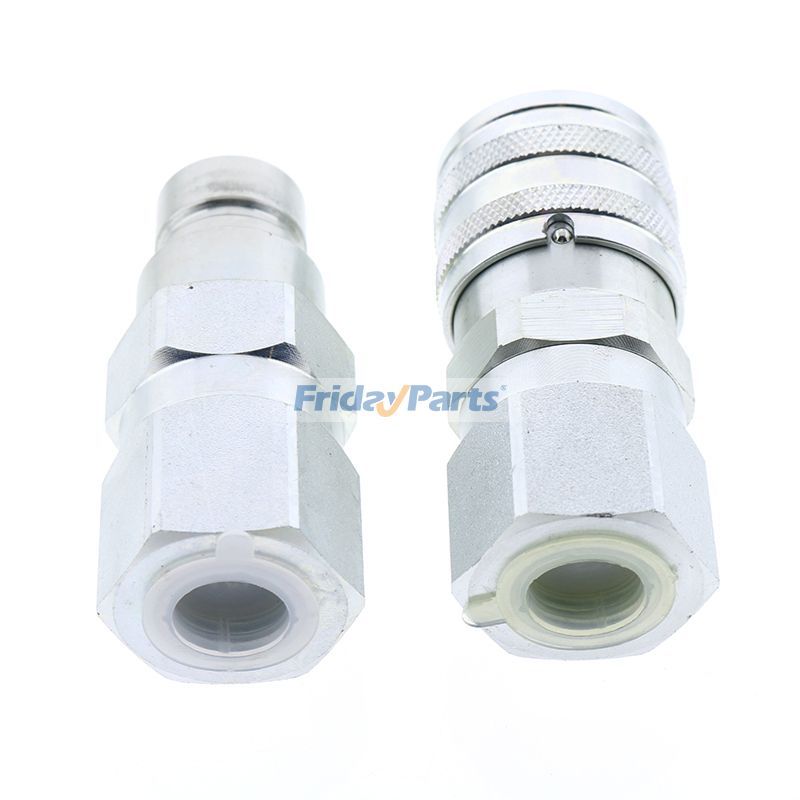 Male & Female Hydraulic Flat Face Quick Coupler Kiterpillar CAT for Loader