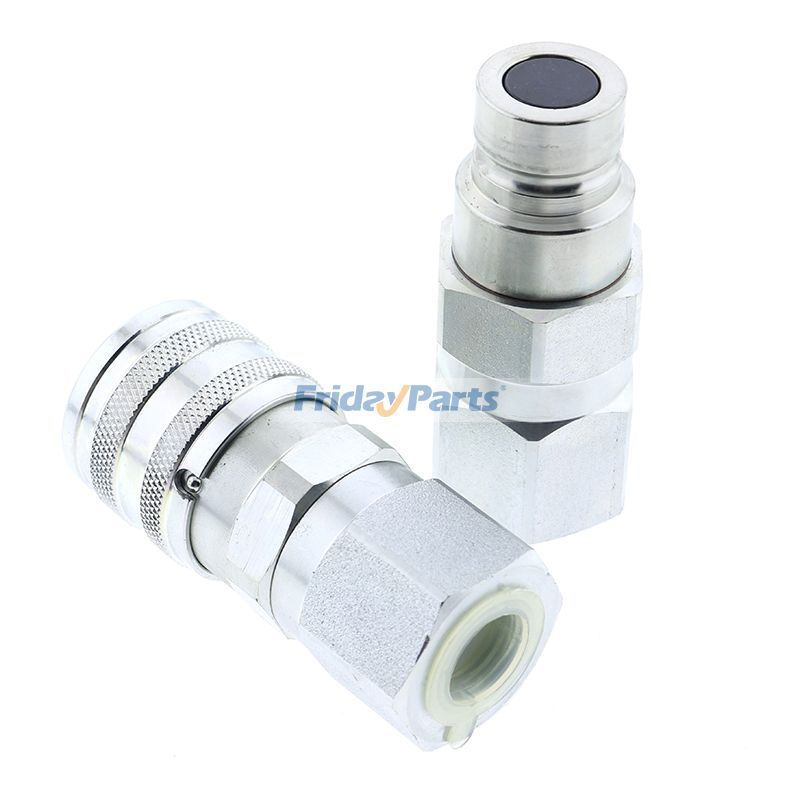 Male & Female Hydraulic Flat Face Quick Coupler Kiterpillar CAT in Stock in China