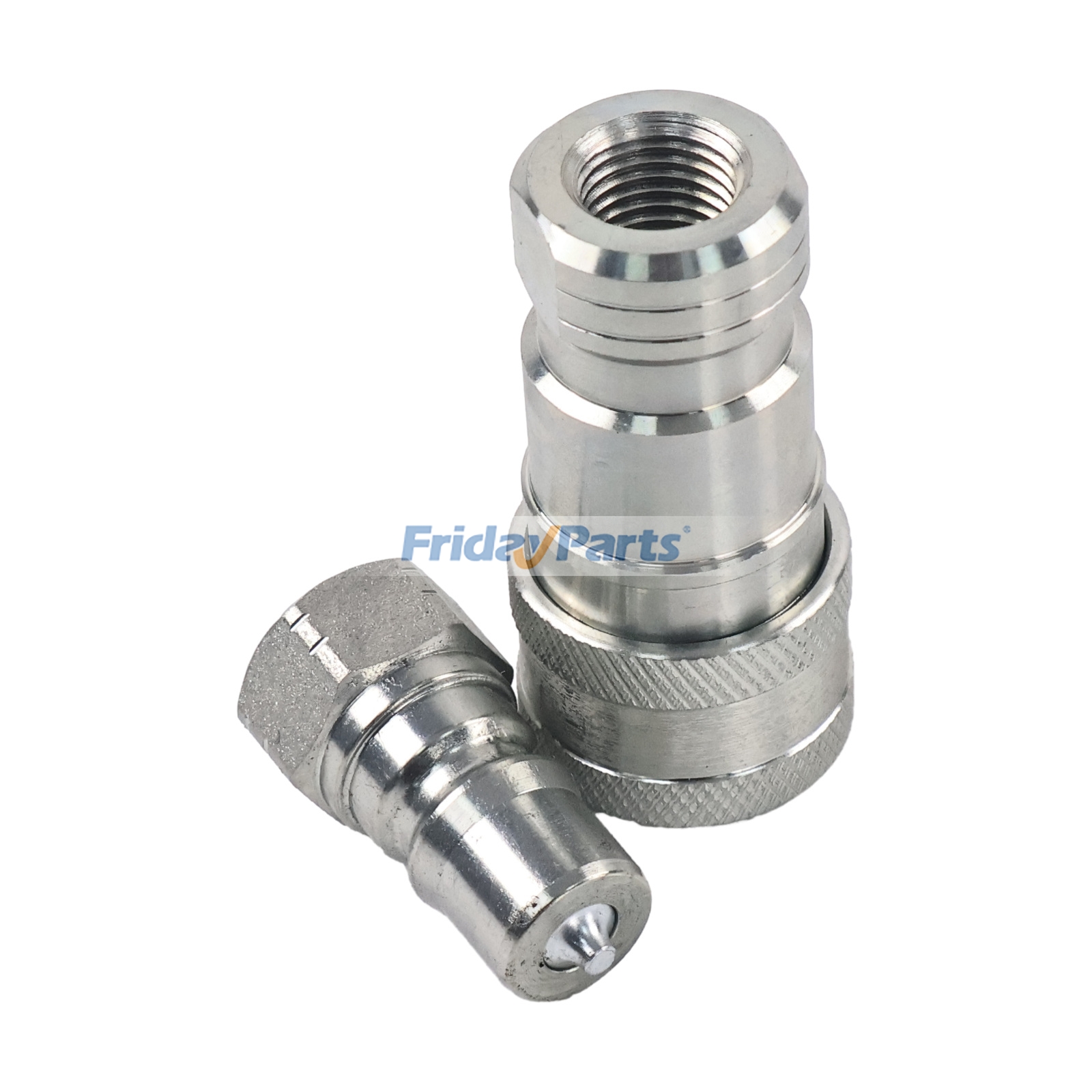 Male & Female Hydraulic Quick Coupler LVA16843 & AW32184 for John Deere H120 D120 220R 1023E 1025R 1026R 2025R 2032R 2036R 2038R 3025E 3032E