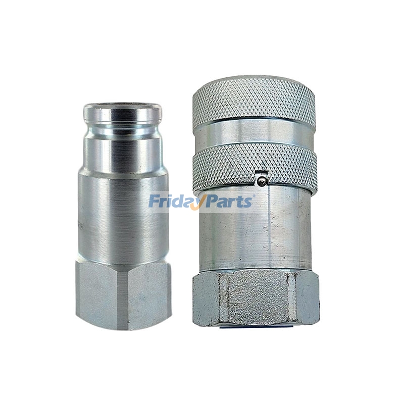 Male / Female Hydraulic Quick Disconnect FF-752-12FP FF-751-12FP | Fits Parker FF FC Series