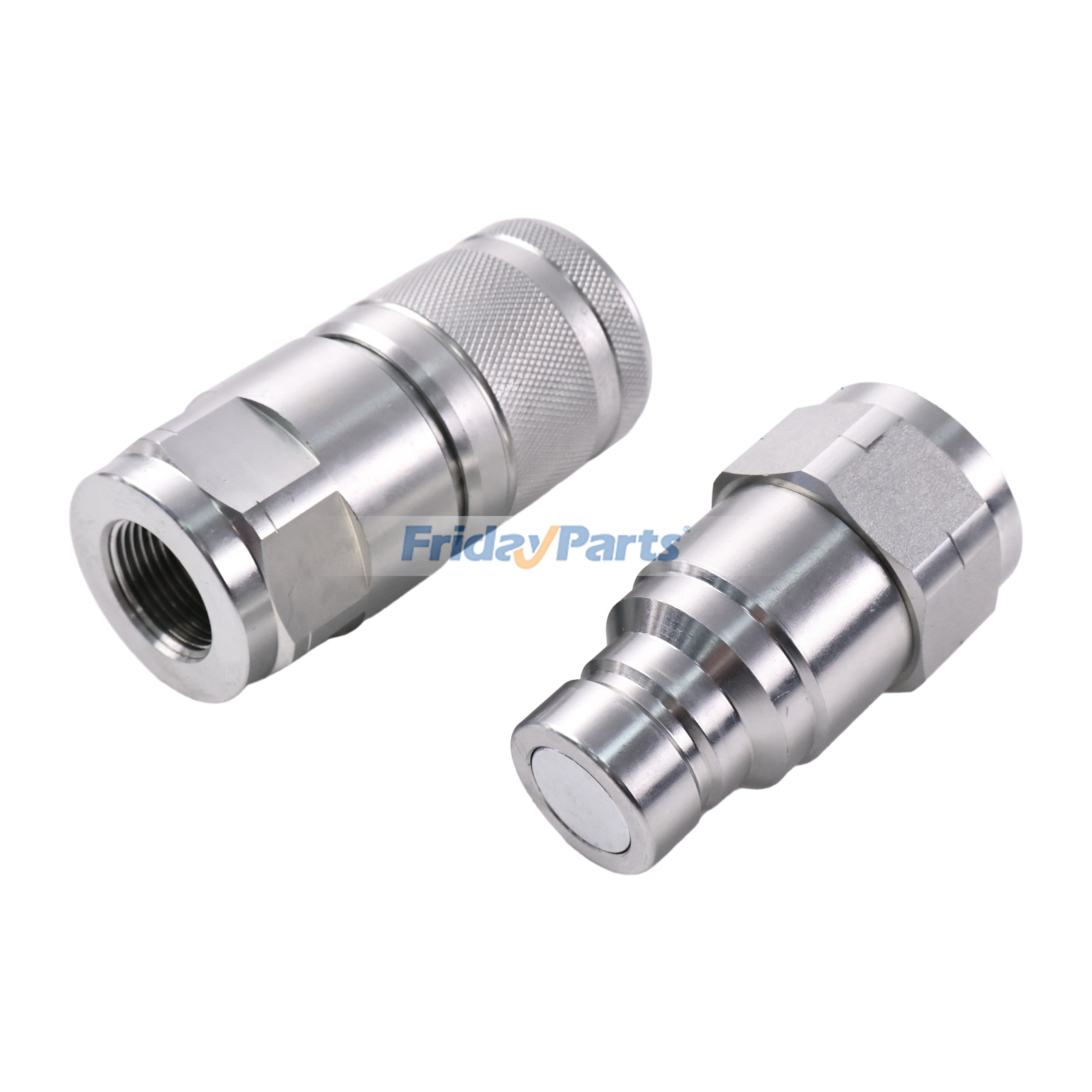 Conector rápido hidráulico macho/hembra FF-752-12FP FF-751-12FP | Compatible con la serie Parker FF FC para Pala cargadora