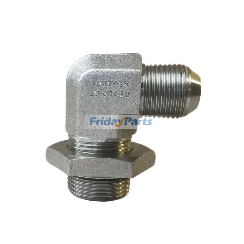 Male Union Elbow 3032628 for Cummins Engine G5.9 GTA855 ISBE K38 K50 KTA50 M11 NT743 QSK19 QSK50 QSK60 V28