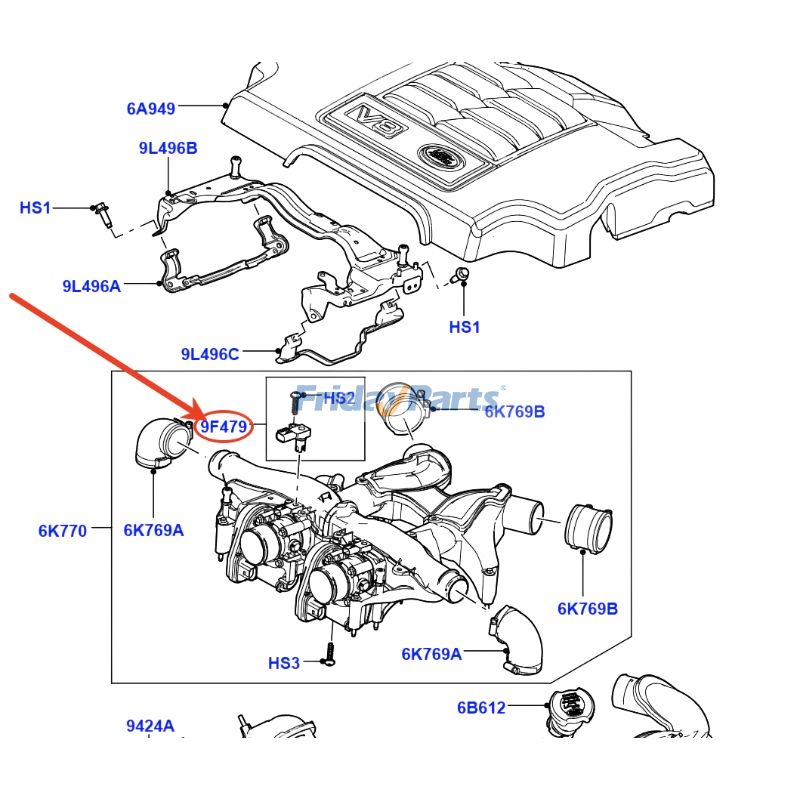 Manifold Absolute Pressure Sensor for Vehicle