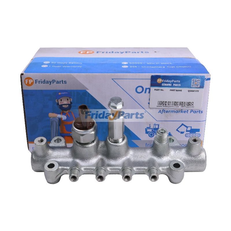 Manifold Common Rail Assembly 02/802587 for JCB Excavator JS130LC JS145HD JS145LC JS160W JZ140 JZ140HD