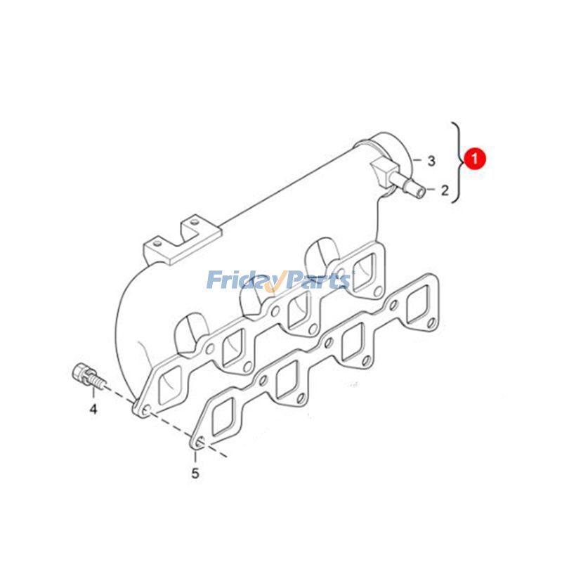 Manifold Inlet for Engine,Excavator,Loader,Others