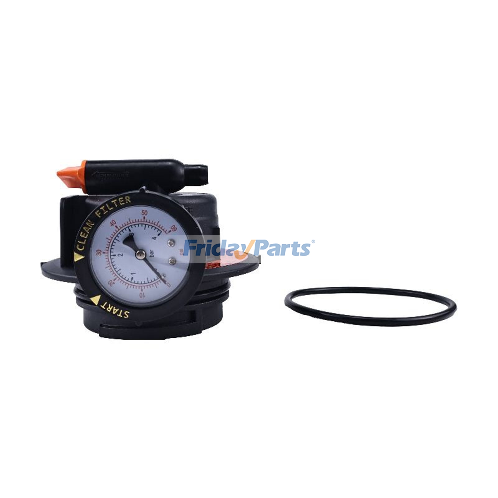 Conjunto de alivio de aire manual DEX2420MAR2 para filtro Hayward Pro-Grid SwimClear de FridayParts