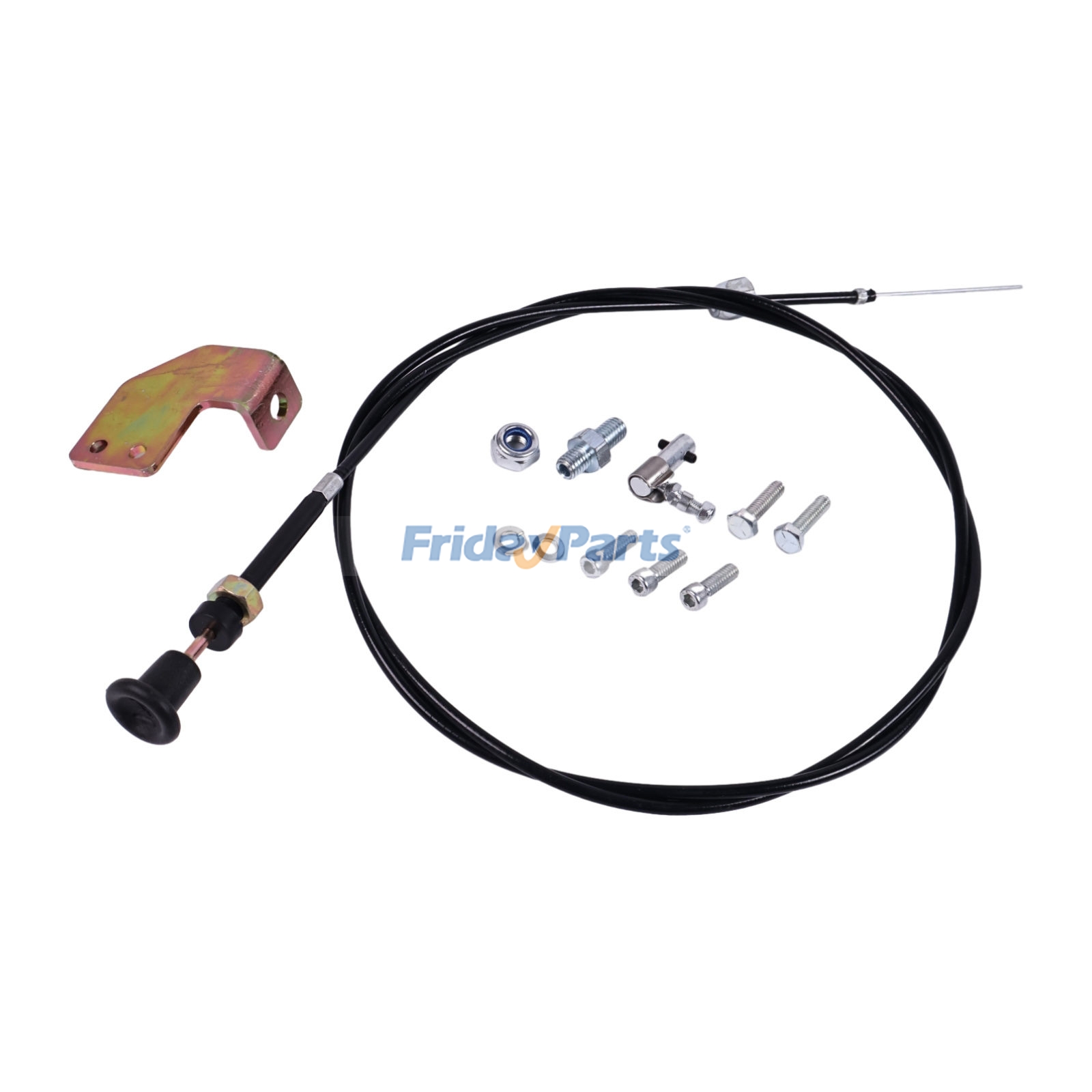 Kit de solénoïde d'arrêt manuel de carburant avec câble pour moteur Dodge Cummins 12 V 4BT 6BT P-pump P7100