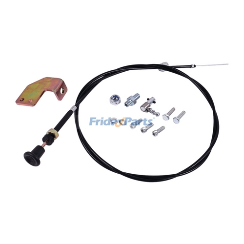 Engine Shut Off Cable Manual Fuel Shut Off Solenoid Kit Cable for Dodge Cummins Engine 12V ...