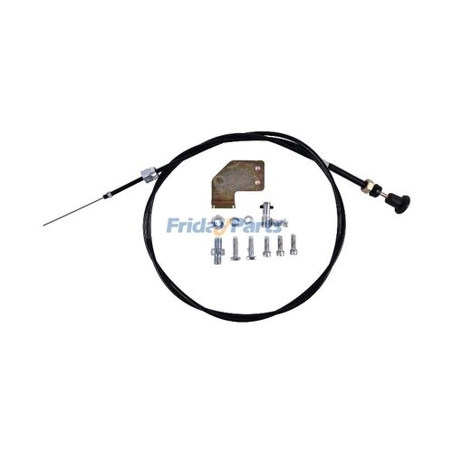 Engine Shut Off Cable Manual Fuel Shut Off Solenoid Kit Cable for Dodge Cummins Engine 12V ...