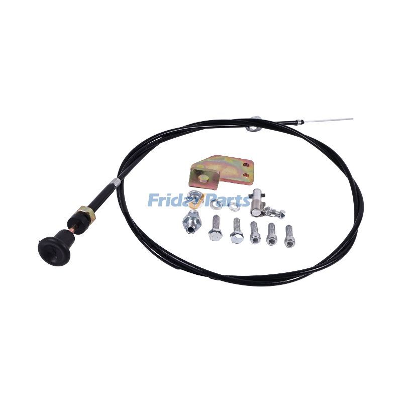 Kit de solenoide de cierre de combustible manual con cable para motor Dodge Cummins de 12 V, 4BT y 6BT, bomba P, P7100
