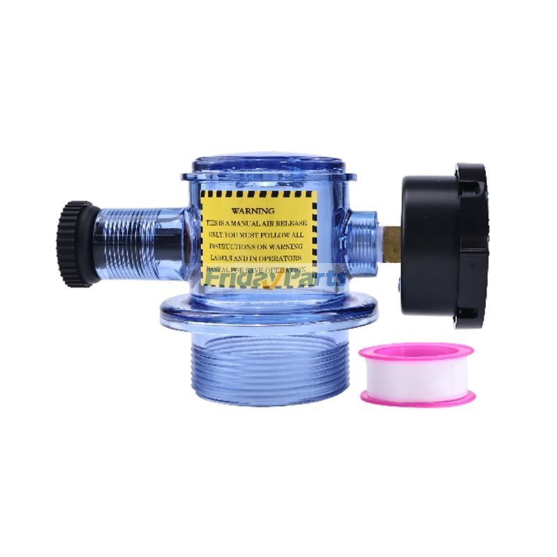 Manual Air Relief Assembly with Gauge for Others