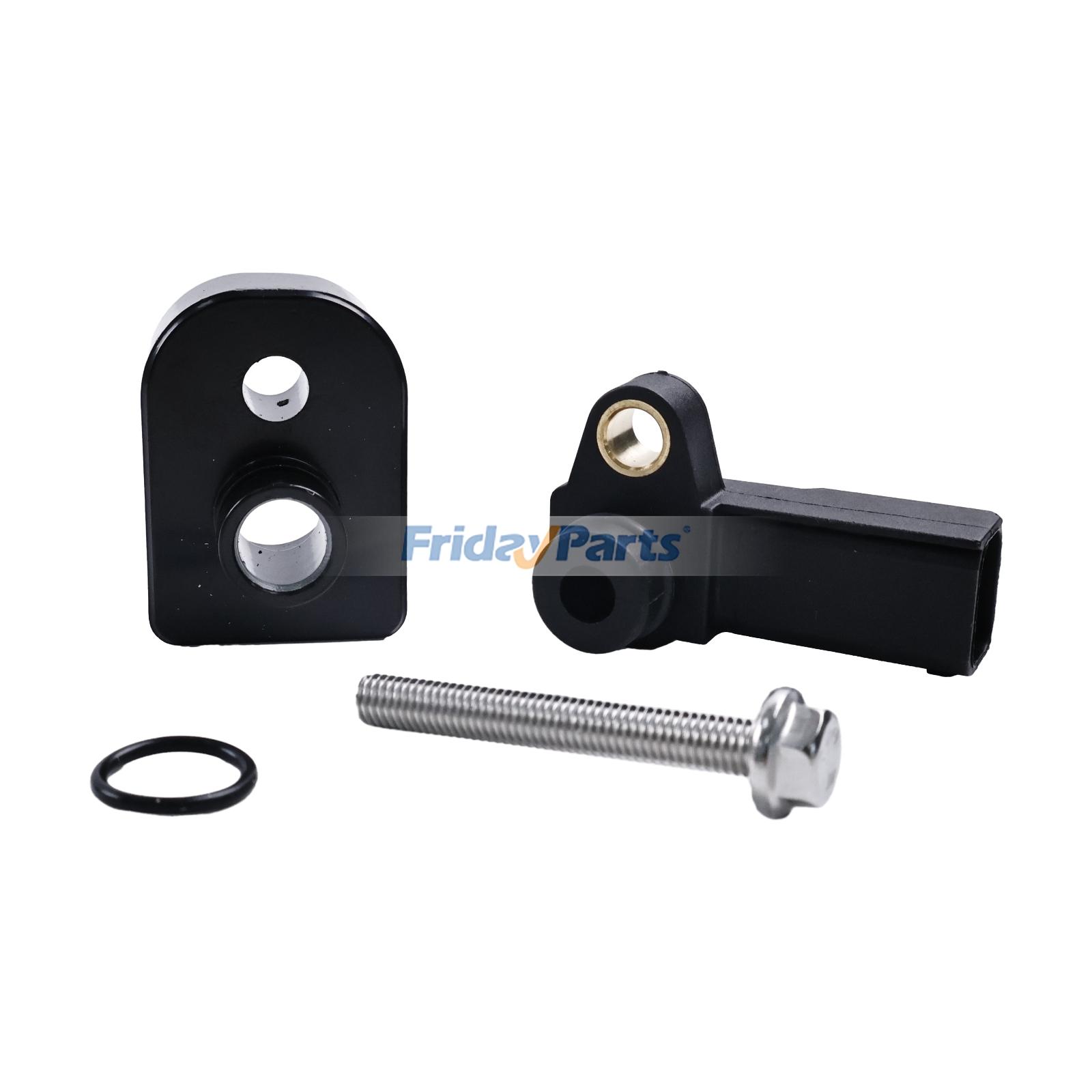 MAP Sensor with Black Spacer Kit BC3Z-9F479-A BC3Z-9F479-B for Ford F-250 F-350 F-450 F-550 Super Duty 2011-2019 de FridayParts