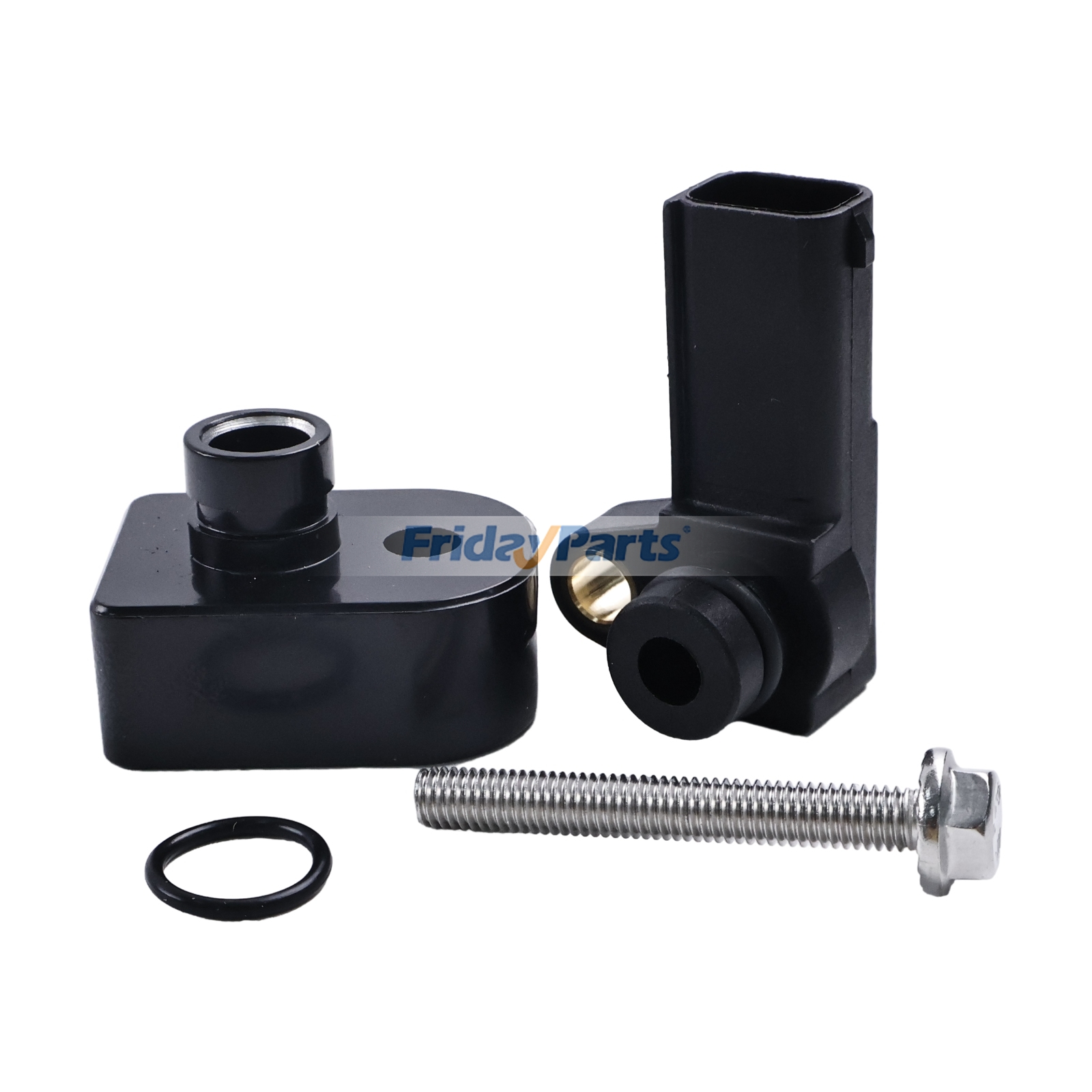 MAP Sensor with Black Spacer Kit BC3Z-9F479-A BC3Z-9F479-B for Ford F-250 F-350 F-450 F-550 Super Duty 2011-2019
