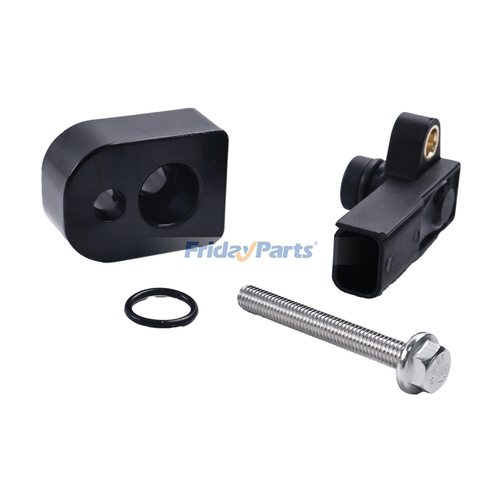MAP Sensor with Black Spacer Kit BC3Z-9F479-A BC3Z-9F479-B for Ford F-250 F-350 F-450 F-550 Super Duty 2011-2019 Para Ford